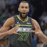 Gobert a été élu pour la 4e fois meilleur défenseur de l'année KEYSTONE/AP/Abbie Parr